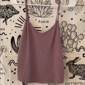 Purple tank top